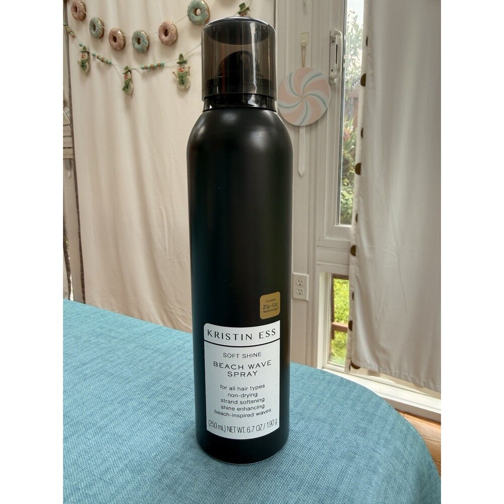 Kristin Ess Hair Soft Shine Beach Wave Hair Spray for Soft Texture + Shine,